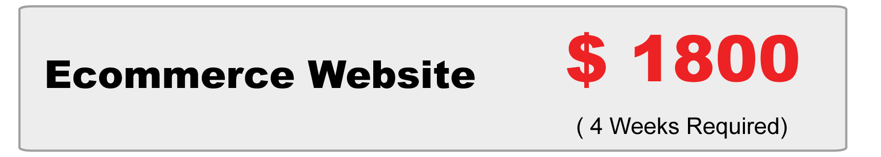 ecommerce Website development